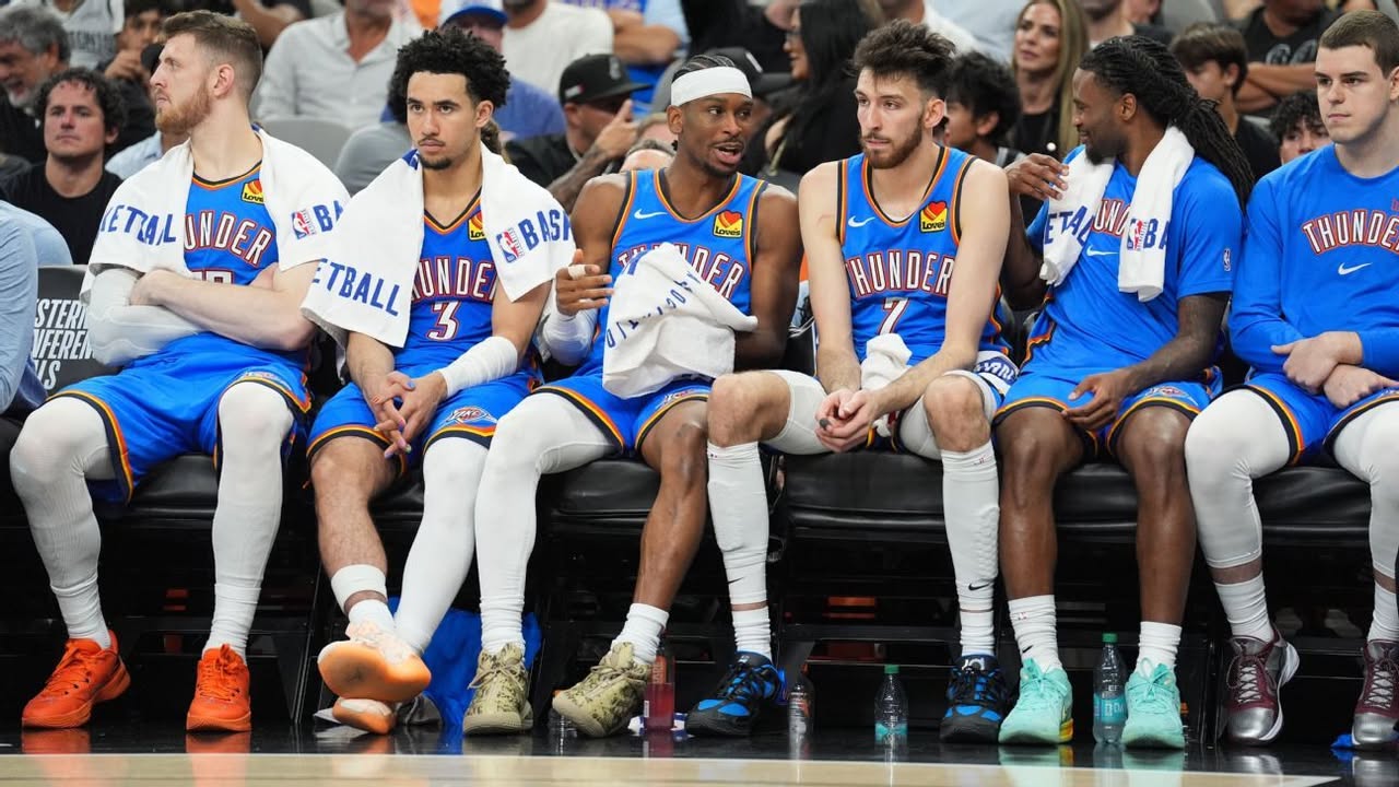 ‘Punched us in our face early’: OKC flounders in G…: The Thunder turned in their worst offensive performance in years Sunday night in Game 4 as the Spurs evened the Western Conference finals at 2-2. #NBA #Thunder #Spurs #Playoffs #WesternConference