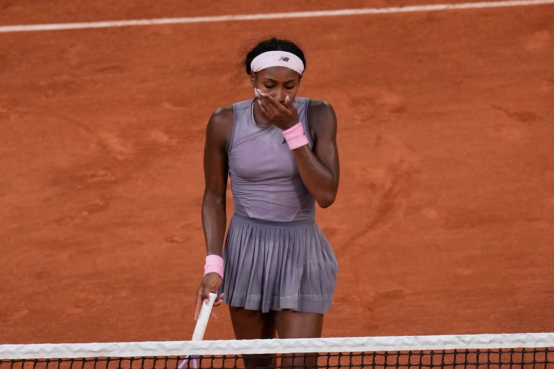 Coco Gauff knocked out of French Open in shock upset #CocoGauff #FrenchOpen #Tennis #Upset #SportsNews