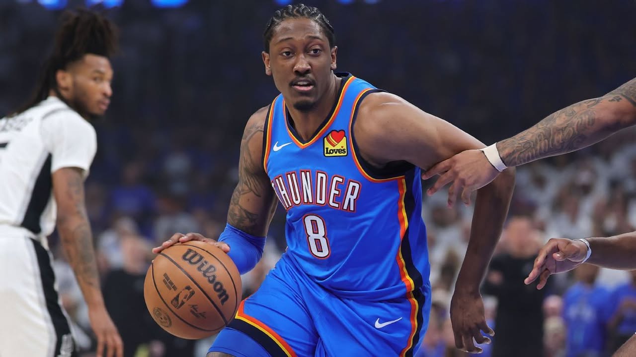 OKC to be without injured Williams for Game 7: Thunder wing Jalen Williams, who has been hampered by injuries all season, will not play in Saturday’s Game 7 against the Spurs. #NBA #Thunder #JalenWilliams #Game7 #Basketball