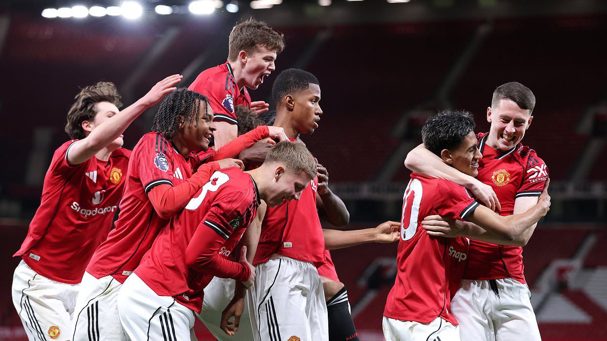 'It's a showcase event': Man United boss Michael Carrick hits out at call to stage FA Youth Cup final against Man City in front of just 7,000 fans: Manchester United Under-18s face their neighbours in the eagerly-awaited game next Thursday, and there were hopes that it would be staged at City's 53,400-capacity home. #ManUnited #YouthCup #Football #EPL #ManchesterCity 1 51c7c394f5aa6f5f5efbf54e036132d429a07a35