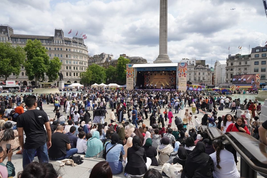 London deputy mayor calls out Islamophobia at Unite the Kingdom rally: Saturday marked the 20th annual Eid in the Square festival, in Central London, marking the end of Ramadan, Islam’s holy month of fasting.