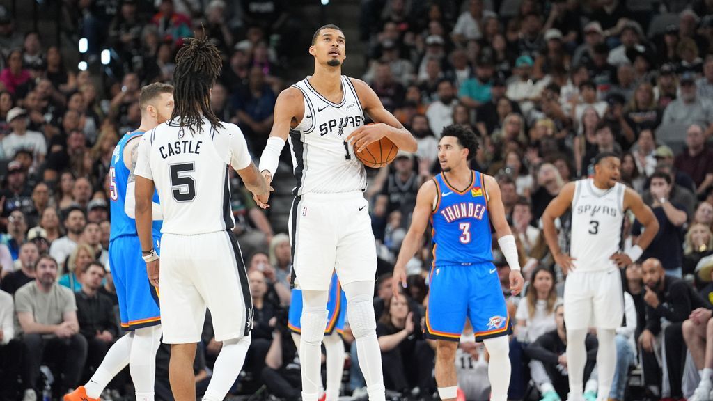 Spurs shut down OKC in Game 4 to even series: Victor Wembanyama helped carry the Spurs to a Game 4 win, evening the series with OKC after a 33-point performance on Sunday night. #NBA #Spurs #Thunder #VictorWembanyama #Playoffs