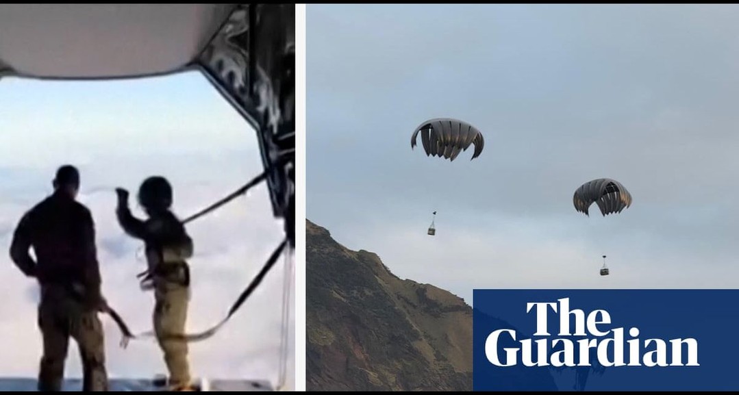 British paratroopers land on Tristan da Cunha for suspected hantavirus case: Soldiers dropped oxygen supplies and medical aid to Britain’s most remote overseas territory • What is hantavirus? Paratroopers landed on a “golf course covered in rocks” to supply medical personnel and oxygen to Britain’s most remote overseas territory as it deals with a suspected hantavirus case, an army commander said. The UK Health Security Agency confirmed on Friday that a British national had disembarked from the cruise ship MV Hondius to the South Atlantic island of Tristan da Cunha, where they live, with a suspected case of hantavirus. Continue reading... 1 b4aa97da73cf15e192b4636903f3f08e26983e1a