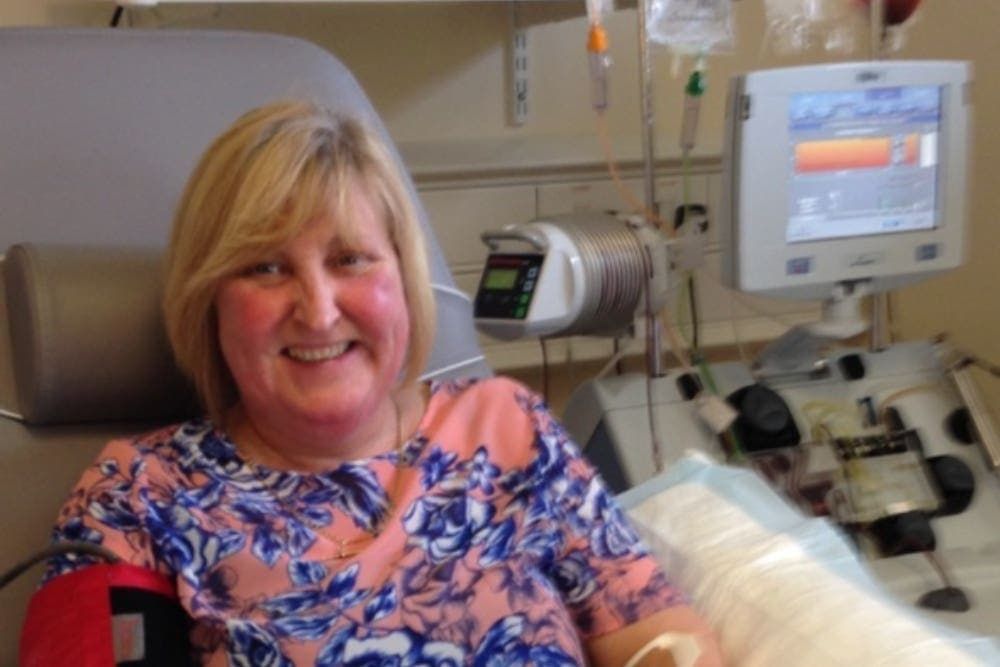 New cell therapy has been a godsend for me, says liver disease sufferer: Sandra Watson suffers from primary biliary cholangitis which causes chronic itching and can lead to liver failure.