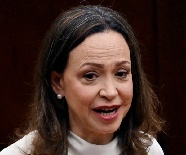 Venezuela Opposition Leader Machado: ‘Aligned’ With US Goals: Venezuelan opposition leader and Nobel laureate Maria Corina Machado said Monday she was “aligned” with the United States on its goals for her country following Washington’s armed ouster of Nicolas Maduro on Jan. 3. #Venezuela #MariaCorinaMachado #NicolasMaduro #OppositionLeader #USForeignPolicy
