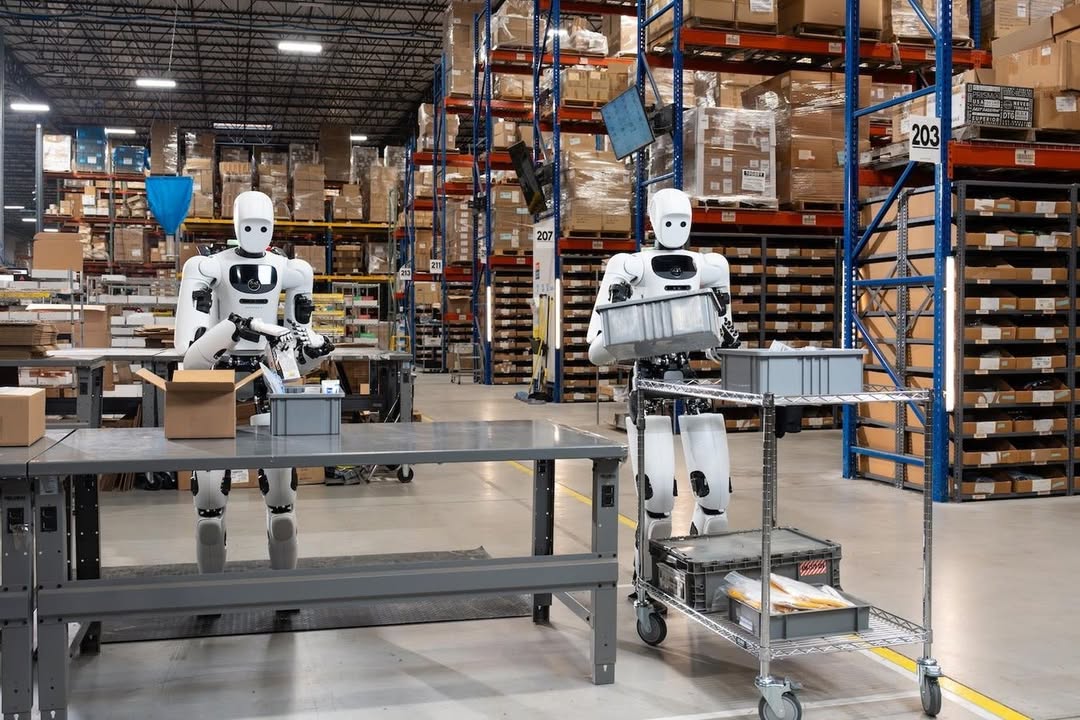 Apptronik Announces Robot Park, A 90,000 Square Foot Humanoid Data Factory, Teases New Robot: Apptronik unveiled Robot Park, a 90,000 square foot data factory for humanoids, today. But there's more, including the next version of Apollo, it's humanoid. #RobotPark #Humanoid #ArtificialIntelligence #Robotics #Innovation 1 3b429bfb1937a6cc3ac27a5cc4d25d4940641981