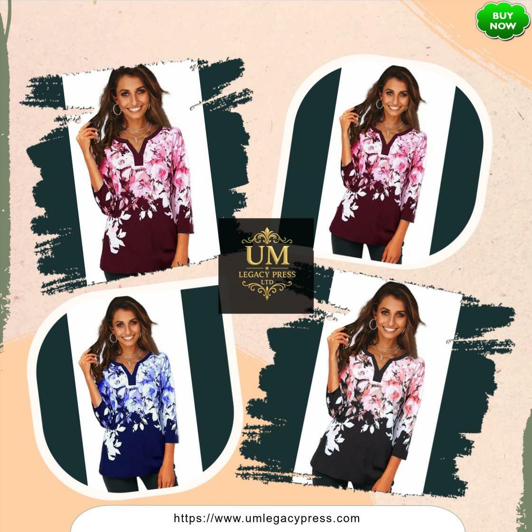 Elevate your casual look effortlessly! ✨Discover the ultimate combination of style and comfort with our European Women’s V-Neck Printed Top. Made from soft, breathable fabric, this chic t-shirt embraces your curves while keeping you cool and confident throughout the day. Perfect for everything from brunch dates to casual outings, it’s a wardrobe essential that radiates joy and vibrancy. 🌷💖Hurry—limited stock available at just £26.92! Grab yours now before they’re gone! 🛍️💨FashionEssentials WomensWear CasualChic StyleInspo LuxuryLifestyleShop Now https://www.umlegacypress.com/products/european-womens-t-shirt-v-neck-printed-top