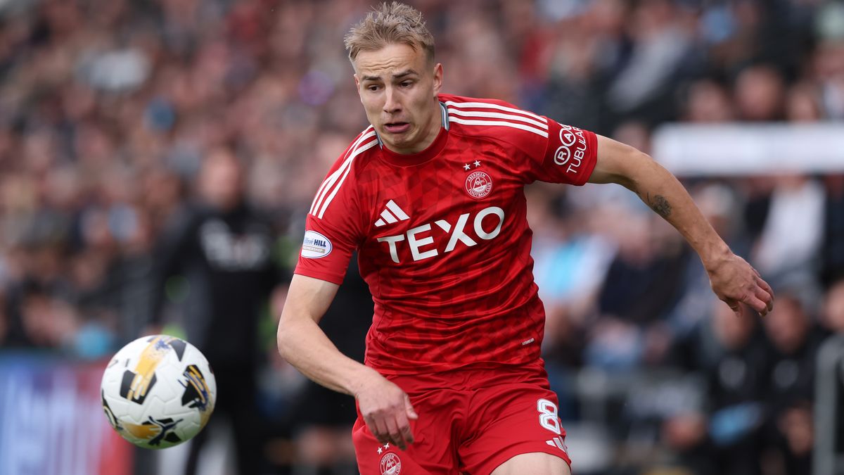 Topi Keskinen Aberdeen transfer test incoming as OB Odense weigh up move for Finnish wide man: The Dons shelled out £800,000 to land Keskinen so would expect a significant offer in order to sell him this summer #TopiKeskinen #AberdeenFC #FootballTransfer #ScottishFootball #OBOdense