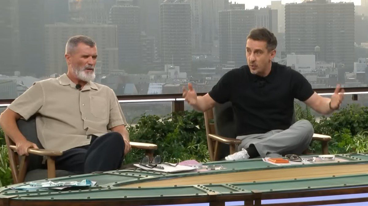 Roy Keane and Gary Neville in furious clash over Steve Clarke exit as Man Utd legend sees derisive claim shut down: Keane and Neville saw it differently in the aftermath of Clarke's surprise exit #RoyKeane #GaryNeville #SteveClarke #ManUtd #FootballNews 1 c766c8dc190bbb468def3d327695c7ddc4d245a2