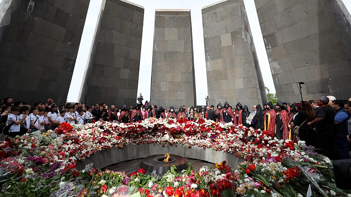 Israel formally recognises Armenian World War I 'genocide': Israeli Foreign Minister Gideon Sa'ar said Israel had "fulfilled a moral duty by recognizing the historical truth, and rejecting attempts to deny it". #ArmenianGenocide #Israel #HumanRights #HistoricalTruth #GenocideRecognition 1 dd4f38742f56fc38a0ce6064ed95d580f053b4a7