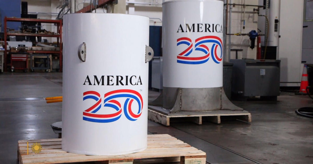 A time capsule for America’s 500th: As America turns 250, many celebrations are looking back on our nation’s past – but one looks to the future. By law, a time capsule is to be buried in Philadelphia on July 4, not to be opened until 2276, in time for America’s quincentennial. Correspondent Faith Salie looks into what objects – high tech and low – made the cut to be preserved for posterity; and how the capsule itself was designed to survive 250 years underground. #TimeCapsule #America250 #Quincentennial #Philadelphia #HistoryPreservation