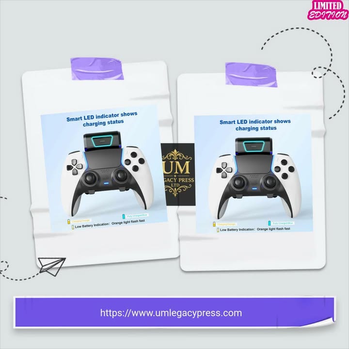 Level up your gaming experience! 🎮⚡️ Power up your playtime with our Wireless Game Controller Charger – the sleek, must-have accessory that keeps your controllers fully charged and ready for action. No more interruptions or frantic searches for batteries! Its cutting-edge design blends seamlessly into your setup, ensuring you never miss a beat while battling it out or exploring vast worlds. 🌍✨Grab yours now for just £38.34 💷 – don’t let low battery ruin your game; level up before your friends do! 😜#GamingEssentials #TechGadgets #GamerLife #ControllerCharger #XCloudSearchShop Now https://www.umlegacypress.com/products/wireless-game-controller-charger