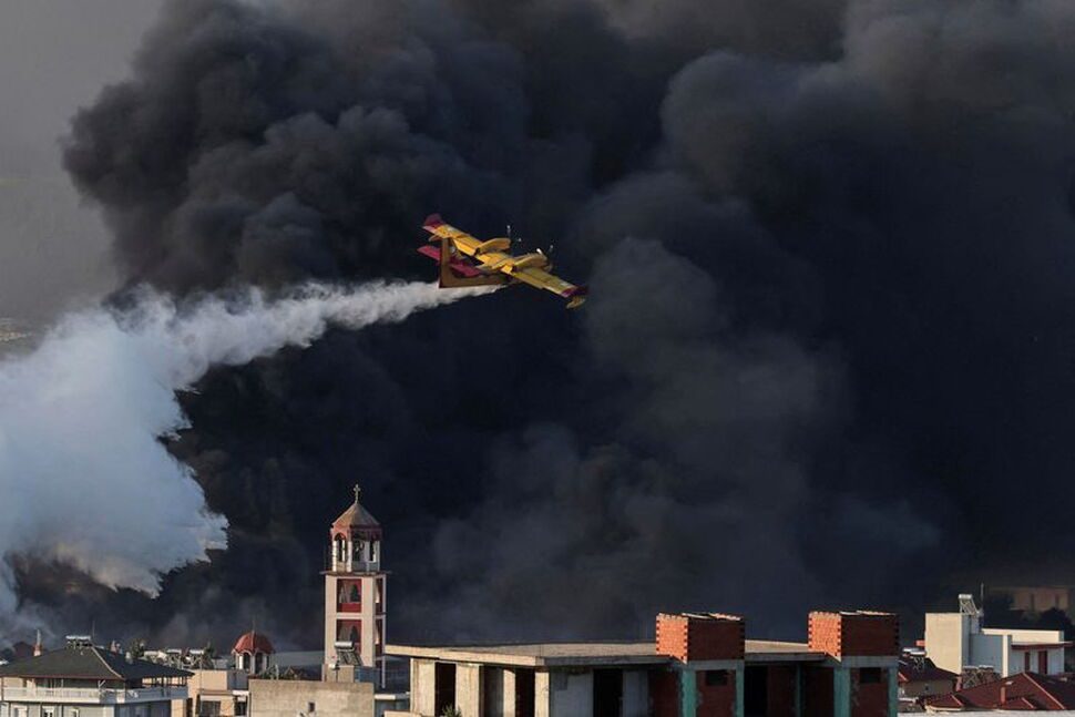 Greek Firefighters Battle Fire at Business Site, at Least Two Injured: ATHENS, July 9 (Reuters) - Greek firefighters on Thursday were battling a fire which broke out at a business premises some 15 km (9 miles)... #Greece #Firefighters #Wildfire #EmergencyResponse #BusinessNews 1 0294e61f636be7a50b26bad772ac2c8b0b2a351c