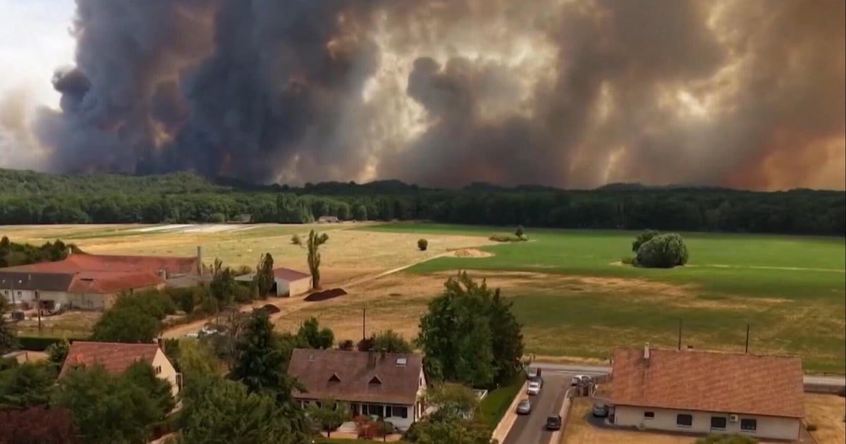 Another major heat wave fueling European wildfires: Europe is grappling with its third heat wave since May, and the hot weather is feeding wildfires across the continent. Chris Livesay reports. #HeatWave #Wildfires #ClimateChange #Europe #Environment 1 15dc3e32346ff6b23b1067816c3bc0eabb8baa9f