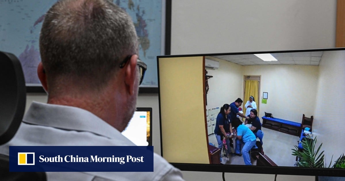 Philippine school for exorcists draws priests from Asia as cases ‘pile up’: Asia’s only dedicated exorcism centre – designed to train not only Philippine priests but clergy from across the region – sits just off a busy thoroughfare in Metro Manila.
Inside, neatly made-up rooms for visiting priests line warmly lit halls that lead to a chapel where the 400-year-old ritual takes place.
Holy relics employed in the proceedings line one wall, another features a one-way mirror that allows family members and novice exorcists to observe.
The Michael Centre for Spiritual... #Exorcism #SpiritualHealing #Philippines #Priests #AsiaNews 1 1d6552f068f96132d19ff55ea169c74637cfc88a