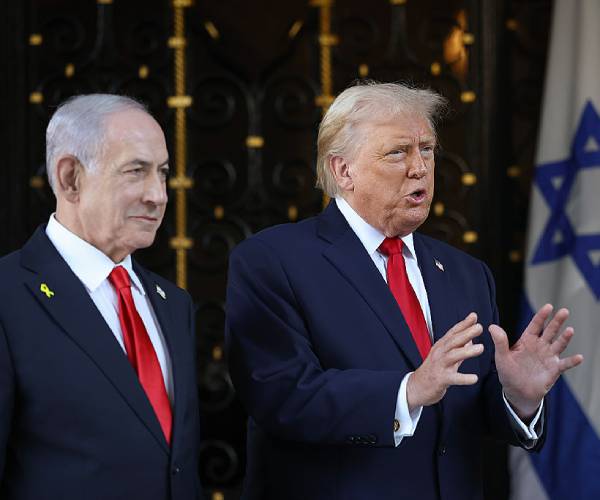 Former Envoy Sees Rift Between Trump, Netanyahu: A former Israeli ambassador to the United States said Thursday that Israel's influence on U.S. policymaking has "diminished greatly" and that the relationship between Prime Minister Benjamin Netanyahu and President Donald Trump has grown less intimate. #Israel #Trump #Netanyahu #USPolitics #Diplomacy 1 44c3bfd39df2f77c42c6bb5ce74ffe7b5d1ee294