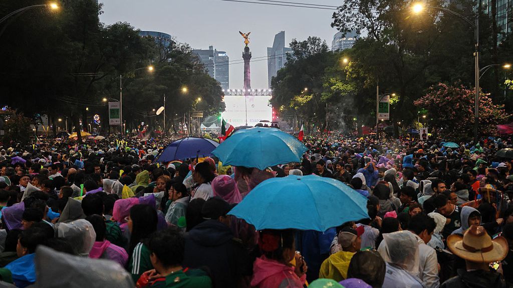 Mexico ups security, caps crowds after fan deaths: Mexico will double security and limit capacity at the monument known as the "Angel of Independence" and at the fan festival in Mexico City's main square for Sunday's Mexico-England World Cup match. #MexicoWorldCup #AngelOfIndependence #MexicoVsEngland #WorldCup2023 #SafetyFirst 1 5176f0bf493f10f39f96137d3dec8ccb70bfd8a1