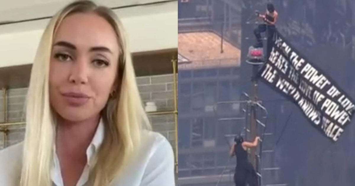 Friend of couple who scaled Empire State Building: "They did nothing to endanger anyone": The couple that scaled the Empire State Building made a court appearance on Thursday, facing charges of reckless endangerment, criminal mischief, burglary and base jumping. Anna Martinez, one of their close friends, joins CBS News to discuss. #EmpireStateBuilding #BaseJumping #RecklessEndangerment #CriminalMischief #Burglary 1 51c4143f6c54c526ebd69cfca878251cba3c23eb