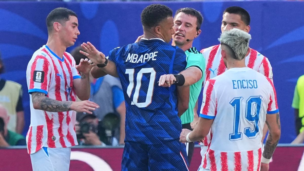 Outraged World Cup fans demand referee is immediately suspended after France match: France's narrow win over Paraguay was overshadowed by the 'dark arts' and what pundits described as 'disgraceful' tactics, but the referee has also come under fire #WorldCup #France #Paraguay #referee #football 1 6513cc24d98ce91f2fcdf12fa12d208300715026