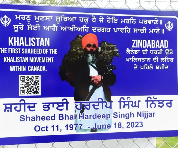 US Indictment Links Indian Crime Boss to Sikh Leader's 2023 Killing: Federal prosecutors have charged the alleged leader of an Indian organized crime group and eight associates in a sweeping racketeering case that links the organization to the 2023 killing of Sikh separatist leader Hardeep Singh Nijjar in Canada. #SikhLeader #HardeepSinghNijjar #OrganizedCrime #Canada #India 1 6cc7cce8eaff8323a10e0cf2f74c3a5fceb3d9b2