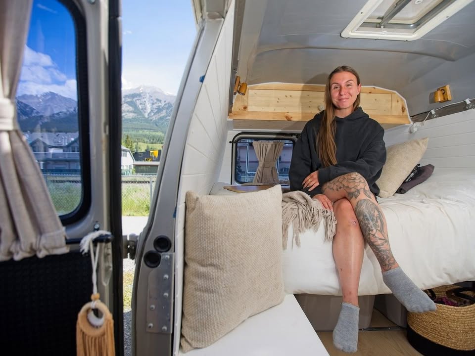 'You have to live in a van': Canmore hospitality workers struggle to afford pricey mountain mecca: CANMORE, Alta. — Laurie Michaud said her living quarters shift between two Canmore parking lots. Read More #Canmore #HousingAffordability #HospitalityWorkers #VanLife #CostOfLiving 1 7ea9476d59d710418a837373b3f732a7282fb262