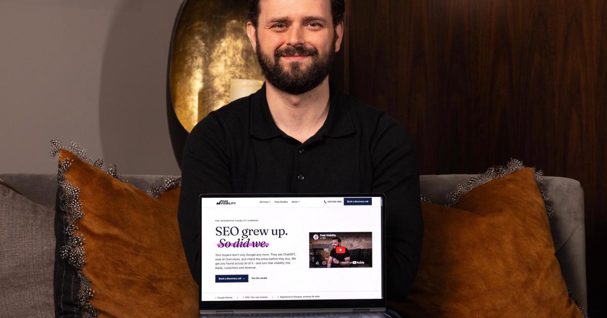 Glasgow SEO firm Peak Visibility launches rebrand after £1m investment in expansion: Glasgow-based SEO agency Peak Visibility has rebranded after a £1 million investment, with plans to expand globally and help businesses grow online. #SEO #DigitalMarketing #Rebrand #BusinessGrowth #Investment 1 84dbe683396925cd538b414aeeea665c3bc71947