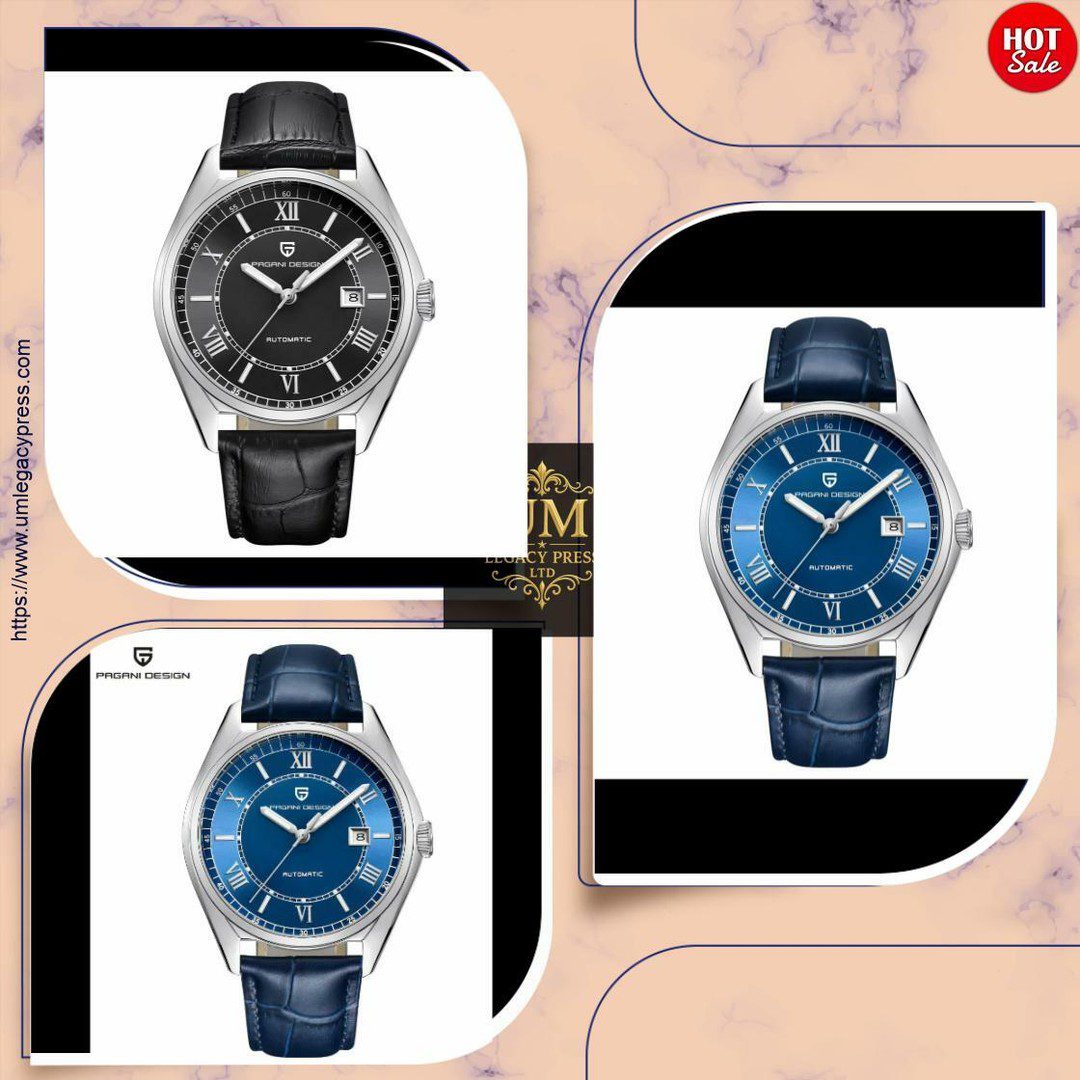 This watch is ready to turn heads! ⌚✨ Introducing the PAGANI DESIGN Men's Automatic Mechanical Watch—where elegance meets function! Crafted with luxurious leather, this watch radiates sophistication and comfort while making every moment unforgettable. Whether you’re at a business meeting or a weekend brunch, its timeless design fits seamlessly into your lifestyle, ensuring you look your best always. Elevate your style for just £141.73! Your wrist deserves this statement piece, don’t you think? 💖 LuxuryWatches FashionStatement StyleInspiration WristGoals LuxuryLifestyle Shop Now https://www.umlegacypress.com/products/pagani-design-mens-automatic-mechanical-watch-leather 1 955166e2df0b4d79bc347c1dc5cbdfc0325b3a16