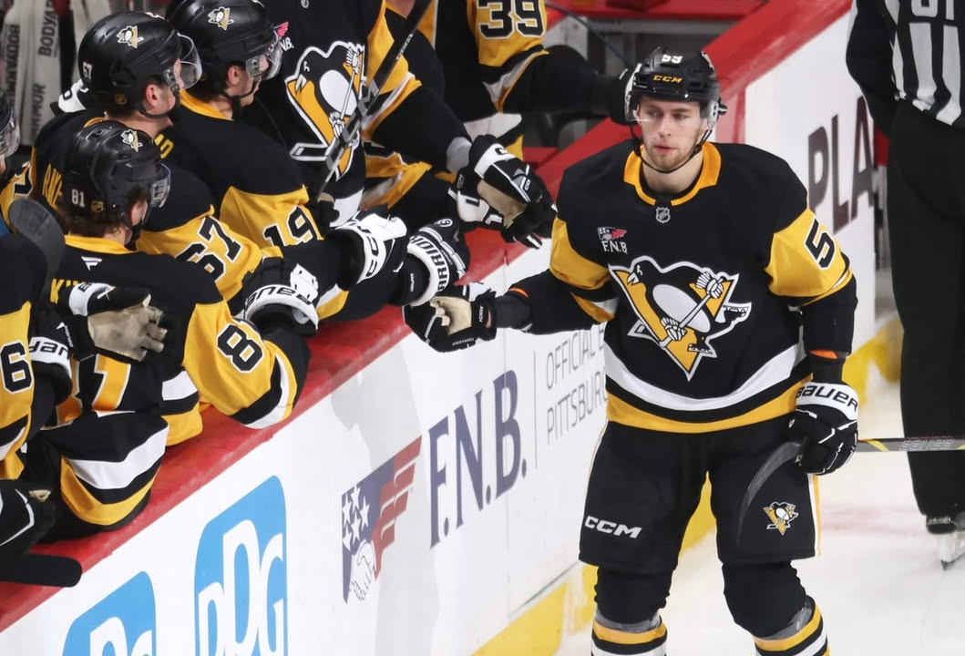 Penguins sign Egor Chinakhov to 3-year deal with $6.25 million AAV: The winger became a productive player for the Penguins after coming over in a midseason trade from the Columbus Blue Jackets. #Penguins #EgorChinakhov #NHL #HockeyNews #ContractSigning 1 99398179c6c2e74c8efcf1f1ec8bf04557b3f5a1
