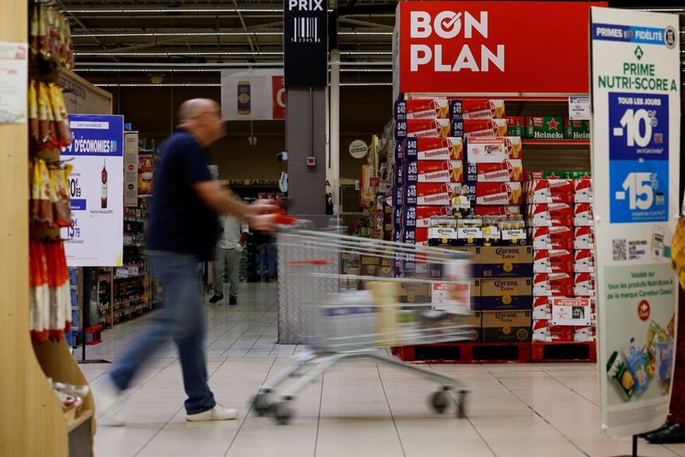 French Inflation Rises 2.0% in June: July 10 (Reuters) - Consumer prices in France rose 2.0% year-on-year in June on an EU-harmonised basis, statistics office INSEE said on... #FrenchInflation #EconomicUpdate #ConsumerPrices #FranceEconomy #InflationReport 1 9b31e9d2aa4a361f434a8fcec29ed2e90298edc5