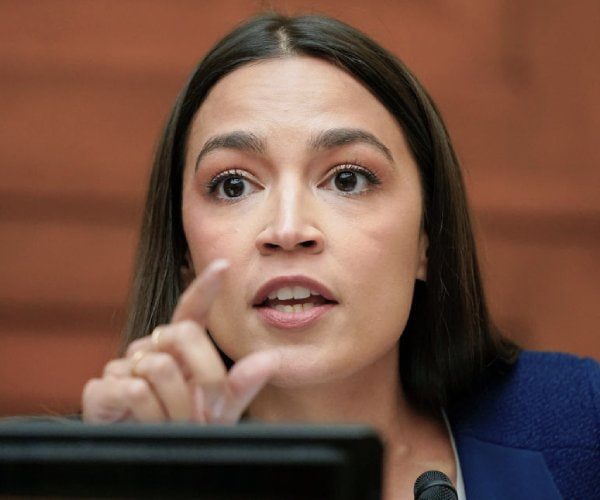 Progressives Eye AOC Bid Against Schumer: Sen. Chuck Schumer, D-N.Y., is facing renewed pressure from progressives, with fresh calls for Rep. Alexandria Ocasio-Cortez, D-N.Y., to challenge the Senate Democratic leader, after Democratic Socialists scored key victories in last week's primaries, The Hill reported. #AOC #ChuckSchumer #Progressives #DemocraticSocialists #Primaries 1 c3a8bed94b9f56c73d01a90d53ab4306078cc459