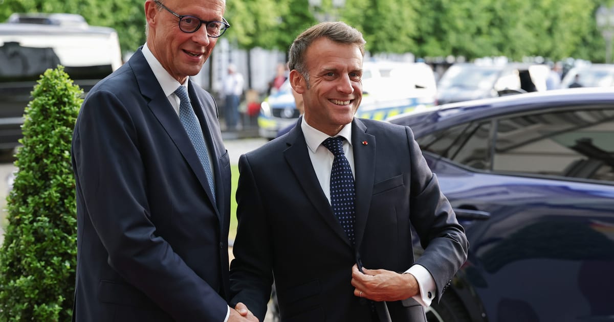 Merz, Macron vow quick work on EU priorities ahead of potential Le Pen presidency: But both leaders framed their urgency as a matter of economic necessity, not a way to put guardrails around a future far-right French leader. #EU #Economy #Macron #Merkel #LePen E1d53b39ed8503db25a9d85e7bf612670fc6f7f6