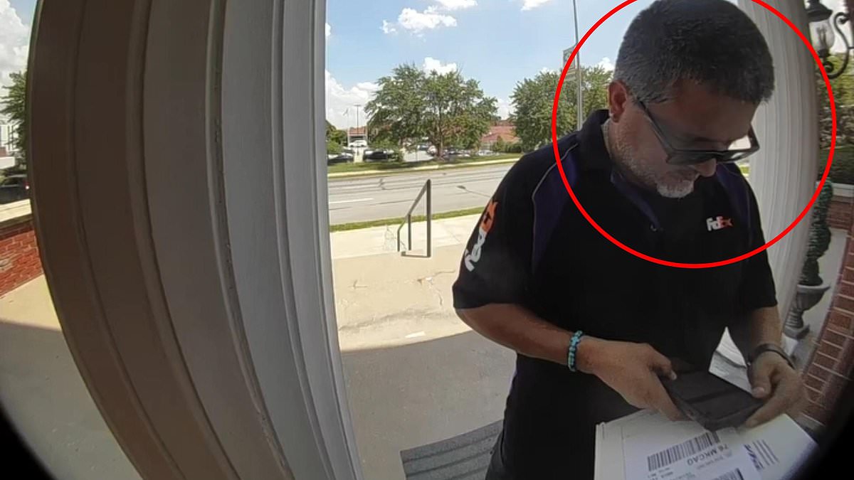 FedEx driver is fired after black woman's Ring doorbell camera caught him using disgusting language while delivering a package: A FedEx driver has been fired after a Ring doorbell camera captured the moment he used a racist slur while attempting to deliver a package to a real estate business in Missouri. #FedEx #Racism #Discrimination #RingDoorbell #JusticeMatters 1 e44ac7782e5ea16dbce12d22b843b60589d501c0