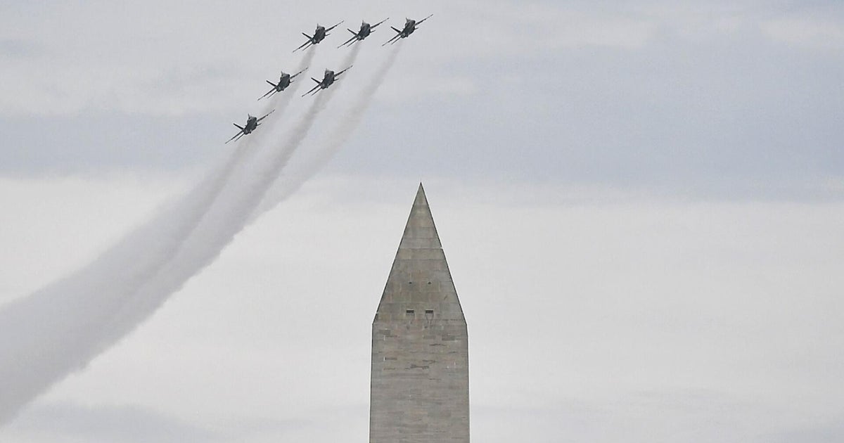 July 4th military flyover display halts D.C. airport operations: It's hot and pricey out there in much of the U.S. this July Fourth weekend, but it's not stopping people from traveling. 72 million are expected to be on the move, a new record, with some potential new headaches. Kris Van Cleave has the details. #July4th #IndependenceDay #Flyover #TravelNews #DC 1 eab0977348dba1033cda41430933ad3959caf909