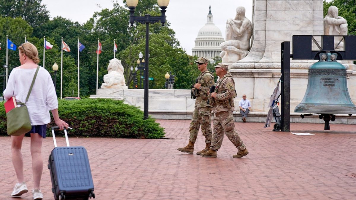 DC settles with left-wing protester who tailed National Guard while playing Darth Vader theme song: A left-wing protester who tailed National Guard members while playing "The Imperial March" from "Star Wars" has secured a large settlement from Washington, D.C. #StarWars #DarthVader #NationalGuard #Protest #Settlement 1 f97601a17920e2a2c3e9746f2a5427610499b8d7