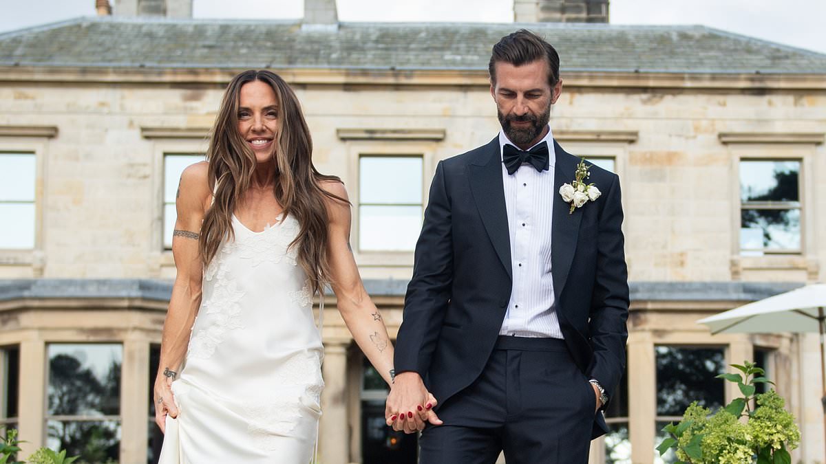 Mel C, 52, shares wedding album after marrying model Chris Dingwall in 'perfect' Lake District nuptials surrounded by her Spice Girls bandmates - and there's a cheeky nod to her Sporty roots: Melanie has always championed girl power, and she proved that bond is stronger than ever when she posed alongside three of her beloved Spice Girls. #MelC #SpiceGirls #GirlPower #WeddingBells #LakeDistrict 1 fcd699422c64ae976cd3c41869902020e545467c
