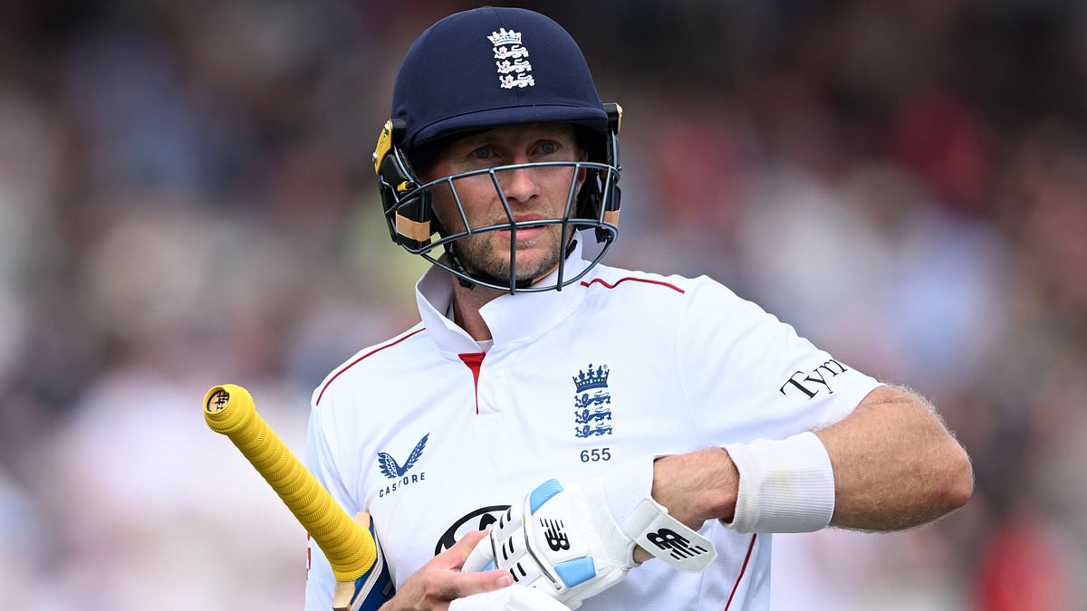 Uncomfortable Joe Root is showing the strain of being the only adult in a room of England's boozed-up children - this innings showed how making him captain can backfire, writes OLIVER HOLT 1 320f4080a9d469ec0a9a1488cdac1865be610532f28427284037993ea36d03ad