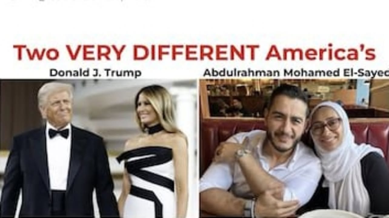 Abdul El-Sayed defends wife Sarah Jukaku after Trump's controversial post, ‘Yeah, he’s right’: Abdul El-Sayed, a US Senate candidate, responded to a Trump post contrasting their families, emphasizing the differences in their visions for America. #AbdulElSayed #SarahJukaku #Trump #SenateCandidate #PoliticalDebate 1 405b4b8946f1563b69a8fa51ee791290c5438138