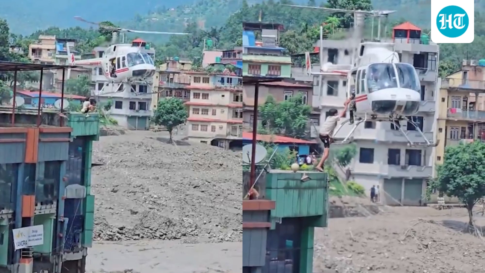 Nepal Army rescues young man stranded on rooftop amid deadly flash floods 1 4456b85832143c84b336ceaa5036ad1362d531aa6fa9e44c5e416138eb043dc4
