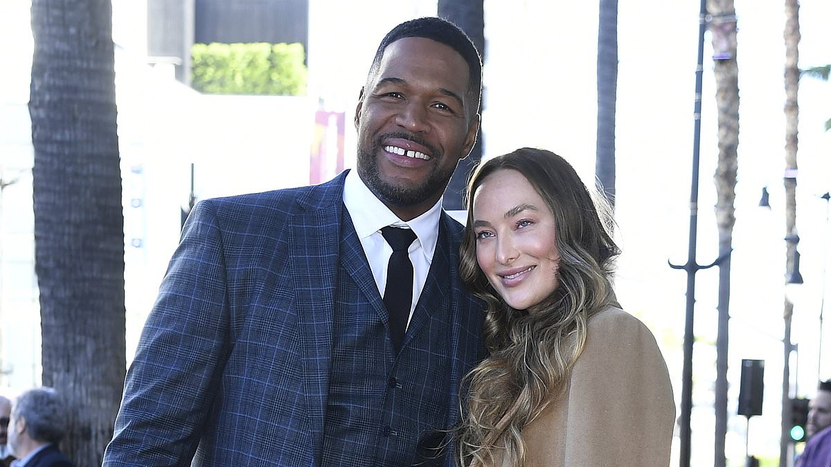 GMA anchor and NFL icon Michael Strahan, 54, welcomes fifth child - and first with his 36-year-old girlfriend 1 456a513767f1fcbefc8f11a9c8ffb71326f596d3fe4e1f2ac3b2b3a8707ac676