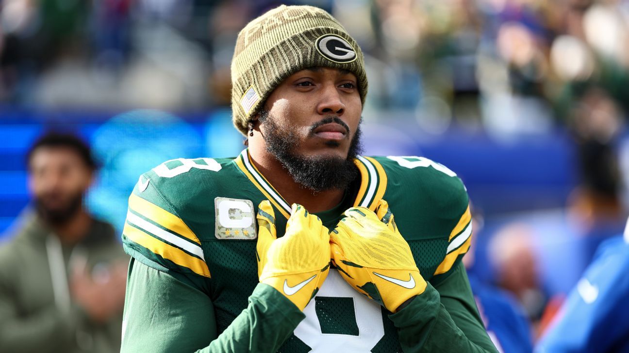 Jacobs put on exempt list as Pack trade for RB 1 463fa7b65158a8542efd6839c5cd8b86d8351e5c0b1a40288b1d894fecd00bab