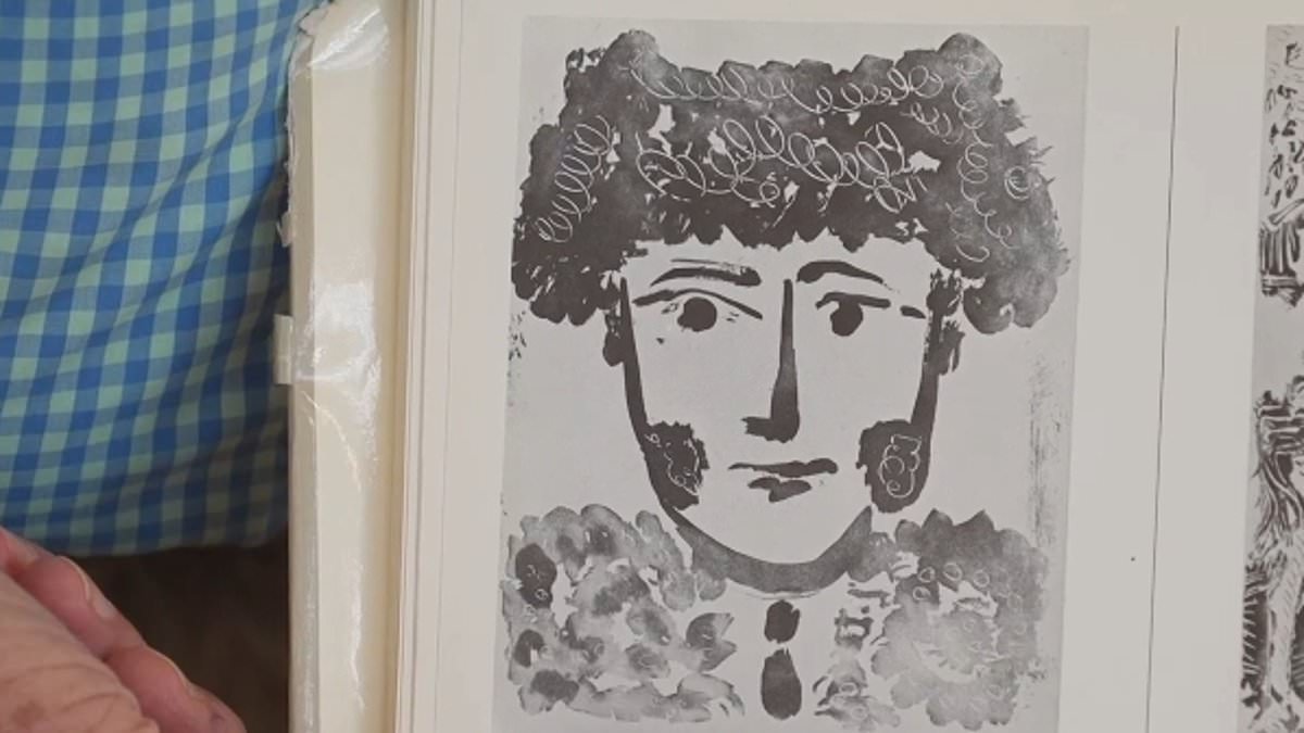 Art dealer stunned after $50,000 Picasso print stolen from his gallery years ago found on wall of Midwestern apartment after tenant evicted 1 5b41f6258ac4dbdcc769c3a7f802e2797a6eb6a06b0faea6e3c8ca24f8696765