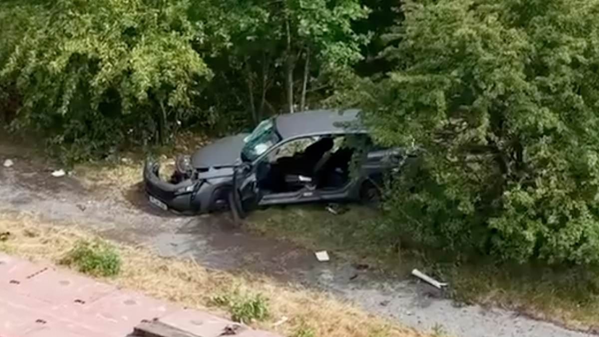 Two police officers are rushed to hospital after their unmarked car collided with an HGV 1 65b3b4037ab42e3ac76cbab90dbb812ca4dcc129e65f984ba2a9c3e7de8790f3