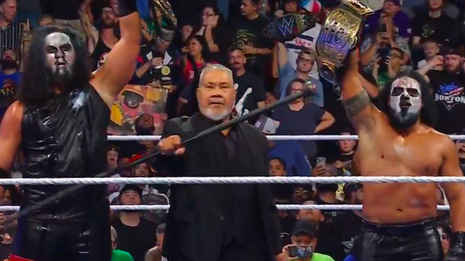 MFT (With Haku) Win Triple Threat Tag Match, Claim WWE Tag Titles On SmackDown 1 65d7c48f1d371880d6d926dc80aed67d606feea31a31e2796c367ce22771c775