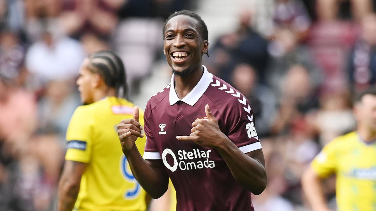 MAKE DO AND MENDY: How low-key arrival from Forest Green helped hurting Hearts recover from the loss of star midfield duo 1 7aaff787e4e5a16537b9c095fb63f0b12aadf1db127c59aefeb41bfc42d3ac7d