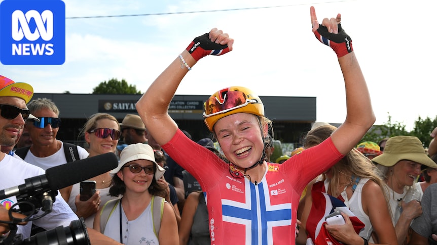 Haugset goes it alone to claim Tour de France Femmes third stage: Sigrid Haugset set off on a long solo run and kept going to the finish to win the third stage of the Women's Tour de France and claim the yellow jersey. #TourdeFranceFemmes #SigridHaugset #WomensCycling #CyclingNews #YellowJersey 1 7ede78350a2190c1453c4460499cc19189fb0eaf