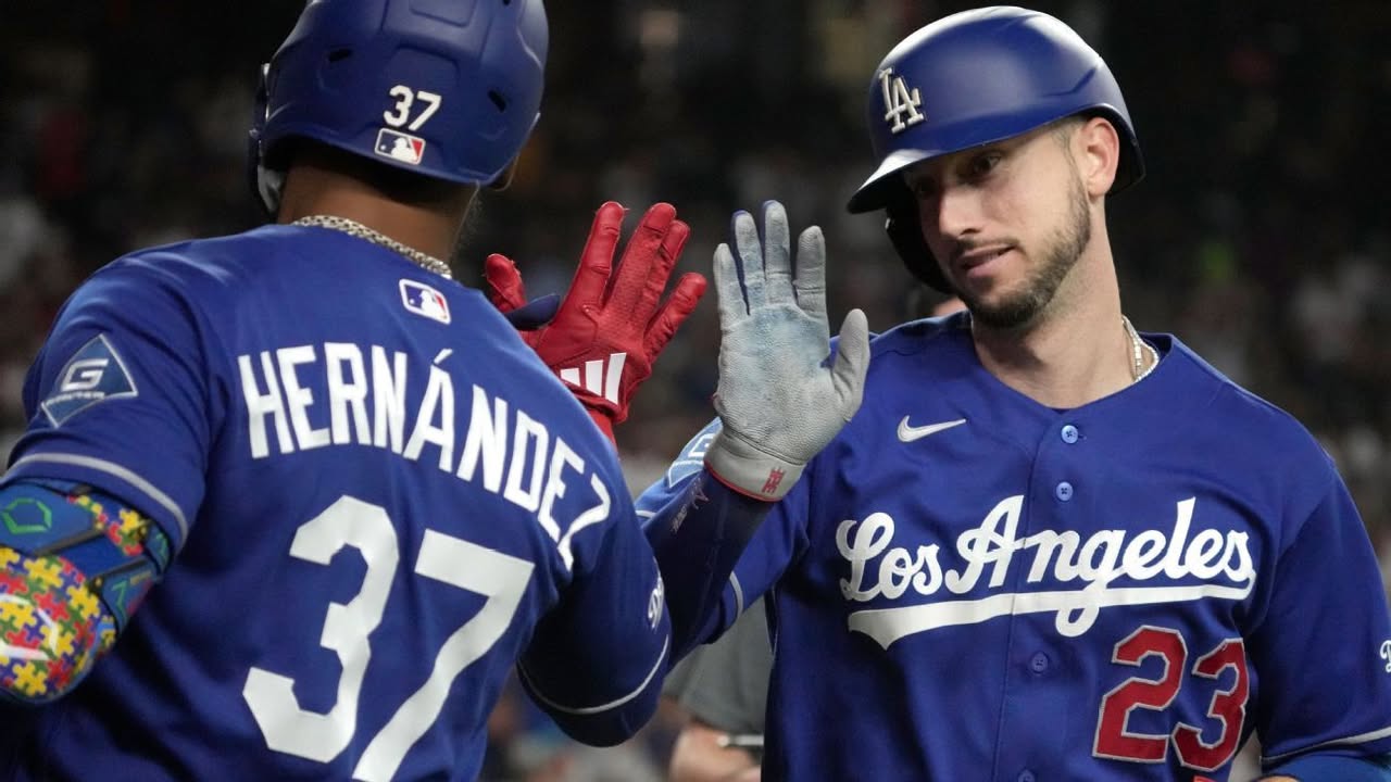 Dodgers snap 7-game skid, edge Diamondbacks: It took 10 innings, but the first-place Los Angeles Dodgers snapped a seven-game losing streak Saturday night at Chase Field, outlasting the Arizona Diamondbacks 2-1 in a game that saw Kyle Tucker hit a solo homer to break a scoreless tie in the eighth. #Dodgers #MLB #Baseball #LosAngelesDodgers #Diamondbacks 1 8010f8e516b6d879ca3dbd7703315877806042c9