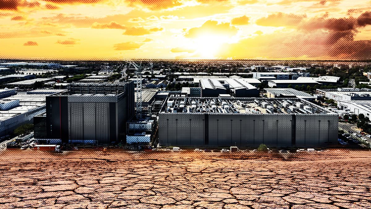 While we're ordered to not use hosepipes, a single artificial intelligence data centre can use the same amount of H2O as 3,000 homes. That's why the drive to turn Britain into an AI superpower could leave us gasping for water 1 843007a43fe99ade89bda006b77806dab95ff79b30b55c950e767d2395842cf0