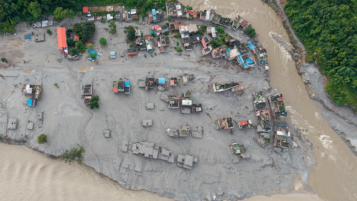 Nepal flood LIVE: Expert reveals 'tsunami from the sky' with 200m-high waves was sparked by glacier dumping 20-million cubic metres of water - as images show 'devastation beyond imagination' 1 86a5b744cd3a01d70de8d0165da052f4c17c23d4c445aff643e935b12d53827e
