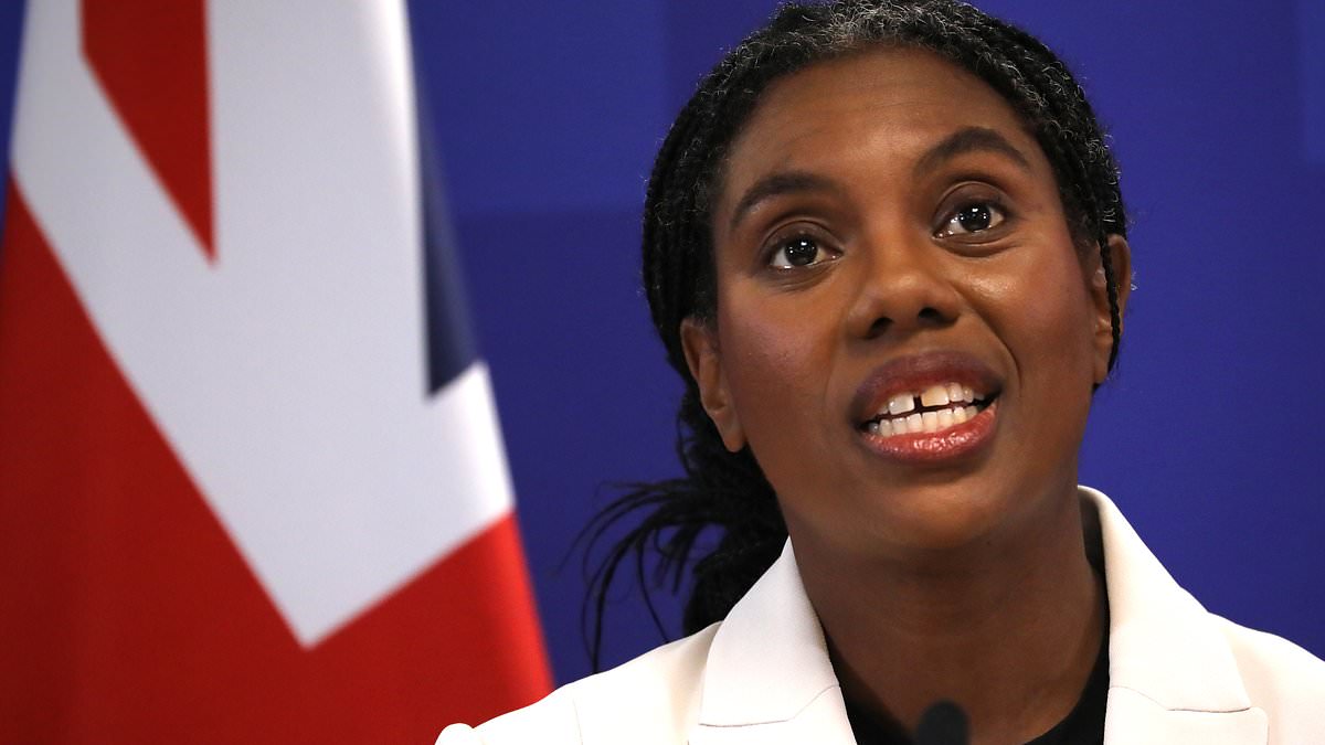 Kemi Badenoch accuses Labour councillors of leaving flagship town hall with £137million budget gap while ministers its funding by 40 per cent 1 babd3c075694c859f3338df76a3cce17853de8e8f6277cceff7e55face2d32fa