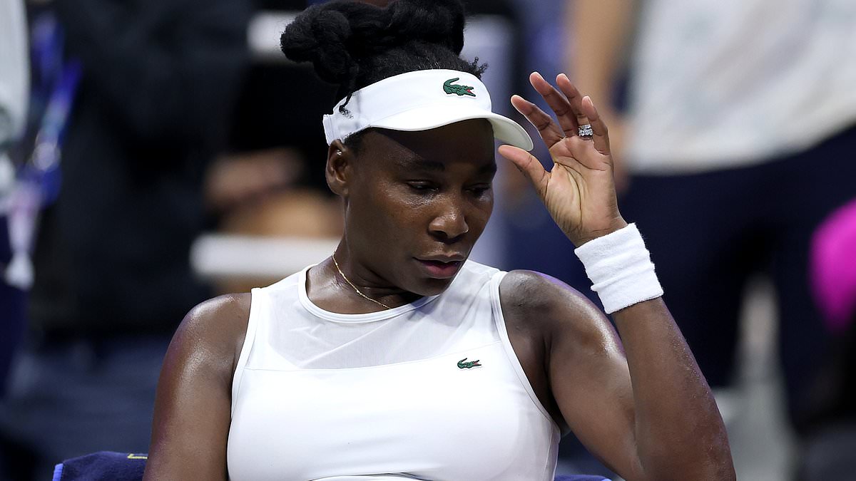 Venus Williams' valiant comeback effort falls short at US Open in what may be her final appearance at event 1 cf967c2fc20bad3a1a7cbd7bfffa8d1dff050c89fa9ab27af35c40eae89902f9